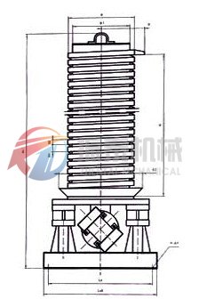 垂直振動提升機(jī)外形尺寸